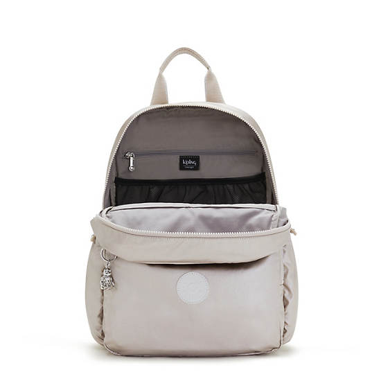 Kipling Maisie Classic Diaper Backpack Handbag Metallic Glow | AU 1278ZU